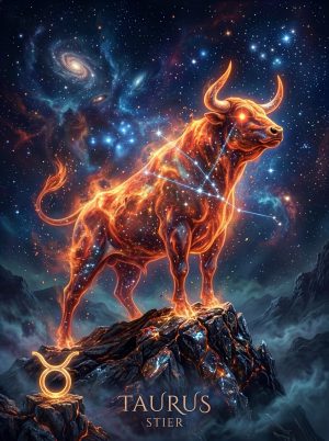 Sternzeichen-Stier-Digital 4K